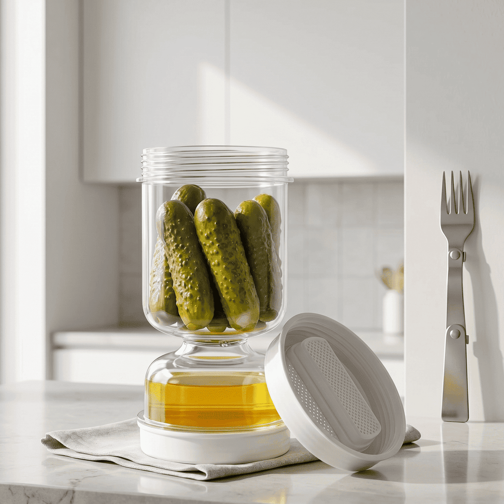 Tarro Escurridor de Aceitunas y Encurtidos